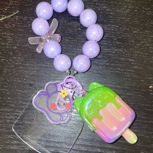Ice cream keychain for girls